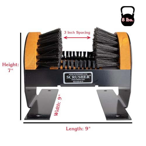 Deluxe Scrusher limpiador de botas con 5 cepillos miniatura 2