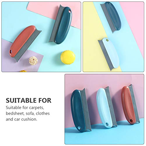 Hemoton 3 peças Removedor de pelos de animais de estimação, escova de limpeza de pelos para cães, ga