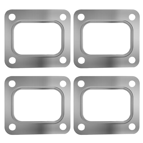 Vvluvva 4Pcs T4 Turbo Gasket for T04E T66 T70 GT35 GT40