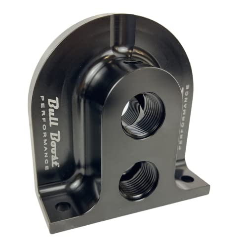 For Ford 4.6/5.4 Billet Oil Filter Relocation Kit Mustang Gt / F150 #TOP2