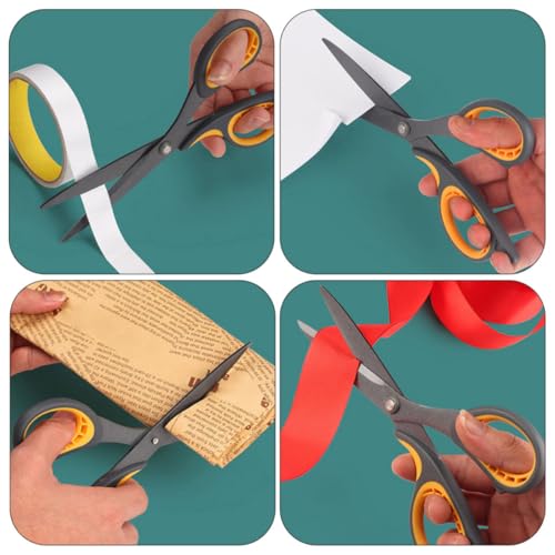 Tijeras multiusos de acero inoxidable antiadherentes pack de 2 4