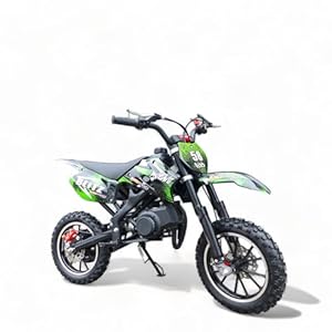 KXD Moto Dirt Bike 708A Pocketbike Grün