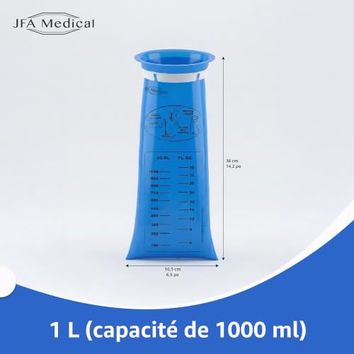 Sacs jetables pour malades/vomissements JFA Medical - Paquet de 50 – vue 2