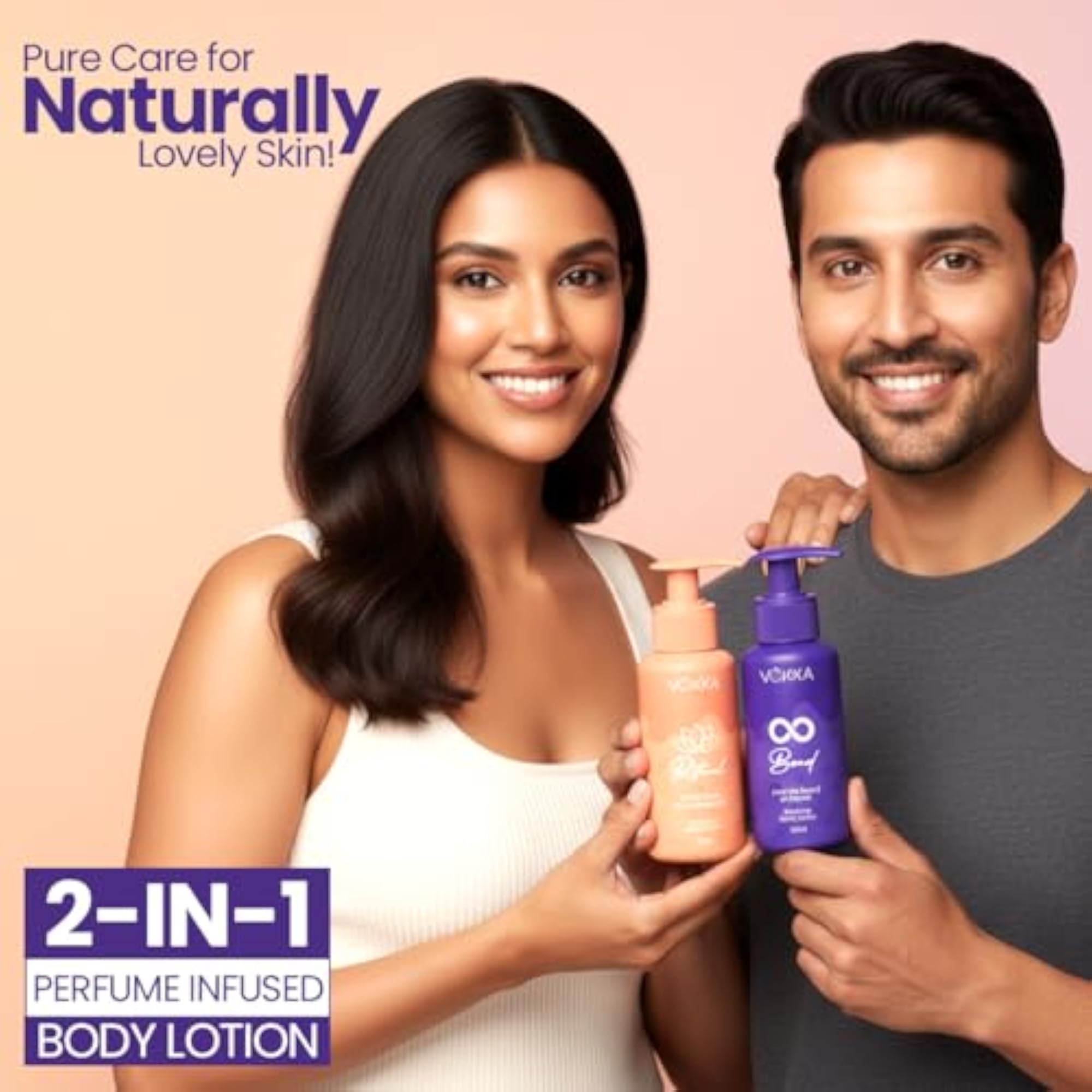 Ritual & Bonds Vanilla Orchid & Warm Woody Perfume Body Lotion Combo