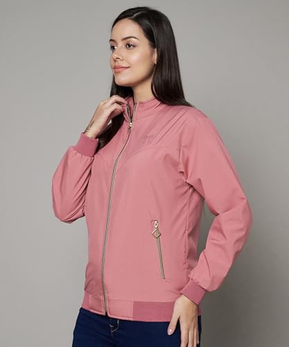 Image of eKools Nylon Full Sleeve Solid Women's Jacket