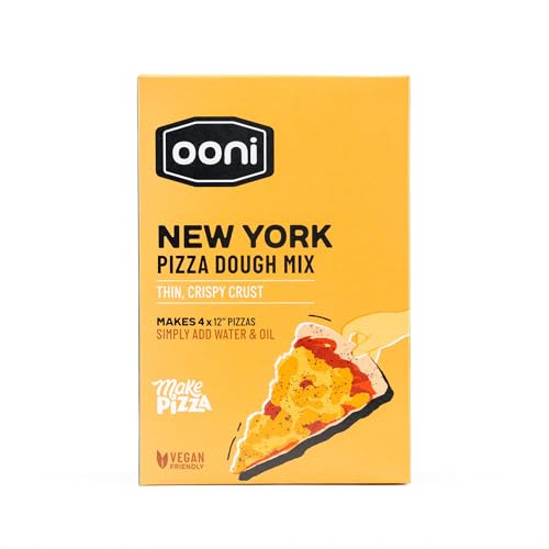 Comparison: Best Flour For Ooni Pizza Oven 3 Ooni New York Style Pizza Dough Mix 25 oz (725g) - Makes 4 x 8.8 oz (250g) dough balls in 3 hours