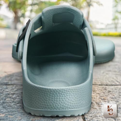 Image of KEMISANT Women Clogs,Comfortable Mules Sandals Slippers Nurse Garden Shoes Unisex for Men Cushioned Support