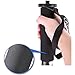 Benro Aluminum 3 Series Twist-Lock Video Monopod Kit w/ 3-Foot Articulating Base and S2 Video Head (A38TDS2), Black