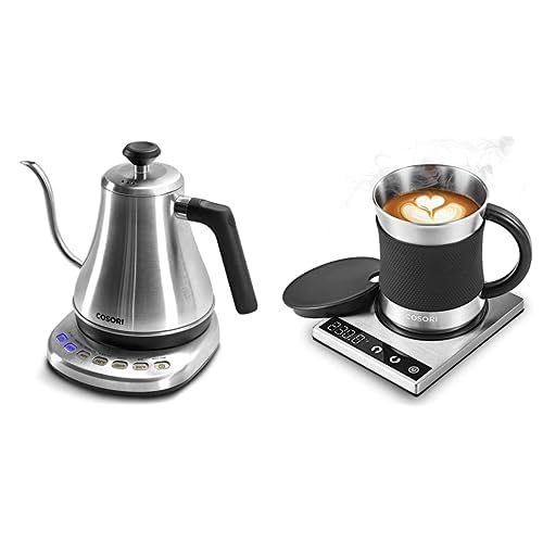 Tetera eléctrica Cosori Gooseneck acero inoxidable miniatura 1