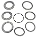 KLOVA Anillo de Sierra Circular, 8 uds, Hoja de Sierra Circular, Anillos reductores, Disco de conversión de Anillo, Herramientas de arandela de Corte, carpintería de Corte