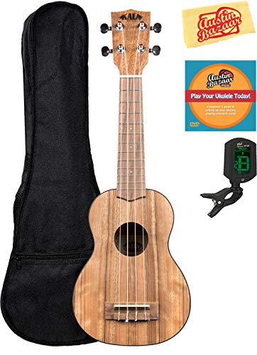 Kala KA-PWS-COMBO-STD Ka-Pws Pacific Walnut Soprano Ukulele Bundle cover