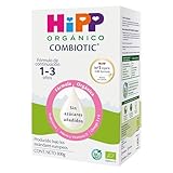 HiPP Orgánico Combiotic Fórmula de Continuación de 1 a 3 Años - 1 Pieza (1 x 800 gr) con Vitamina D, Hierro, Omegas y...
