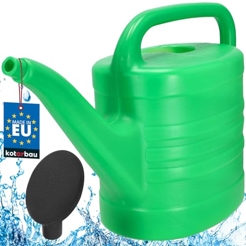 KOTARBAU® Arrosoir Plastique 15 l avec Pommeau Arrosoir Jardin arrosoir Plante Interieur arosoires extérieur intérieur arosoire arrosoirs