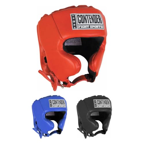 Contender Fight Sports Competition Boxing Headgear with Cheek Protection