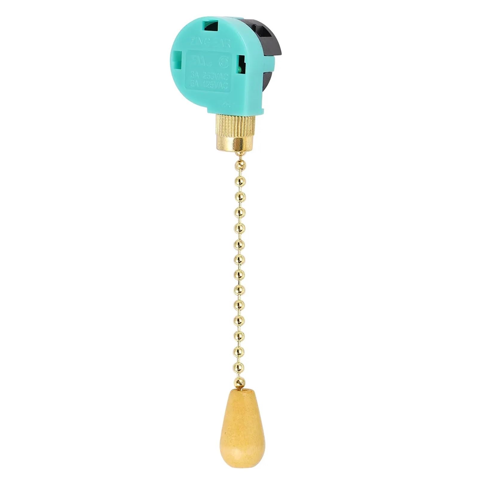 Gwyzax Ceiling Fan Pull Chain Extension 3Pcs Ceiling Fan Pull Chain Switch for Wave Light Fixture Control