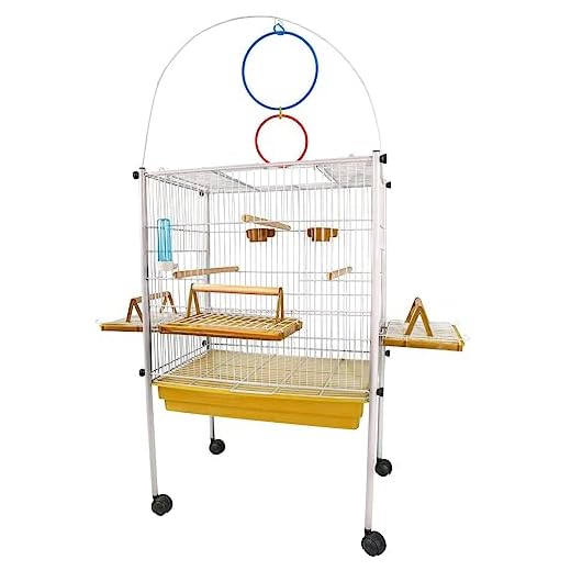 JEL PLAST VIVEIRO PARA CALOPSITA TRIPLEX - AMARELO, GRANDE