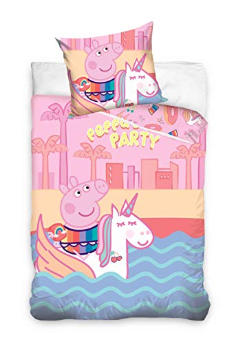 TipTrade DHestia Peppa Pig pp187002 - Juego de Cama (160 x 200...