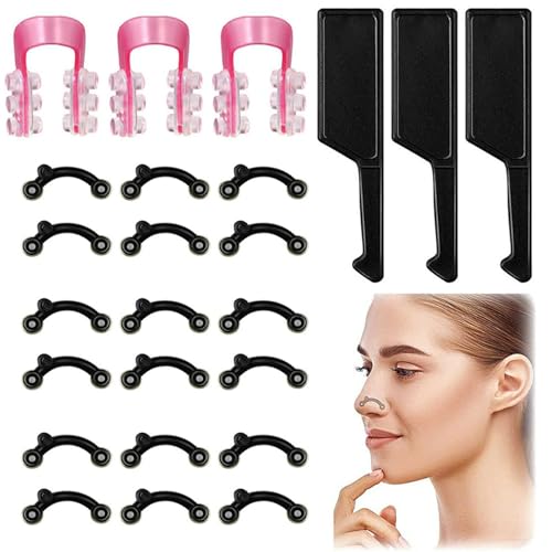 9 Pairs Nose Shaper,with 3 Nose Clips 3 Auxiliary Tool,Beauty Too...