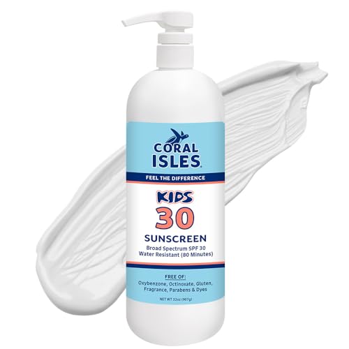 Coral Isles by Rocky Mountain Sunscreen | SPF 30 Lotion | Broad Spectrum UVA/UVB Protection | Hawaii...
