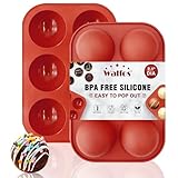 Silicone Hot Chocolate Bomb Mold Medium Semi Sphere Silicone Mold, 2 Packs Half Sphere Silicone Baking Molds for Making Chocolate, Cake, Jelly, Dome Mousse Silicone Hot Chocolate Bomb Mold Medium Semi Sphere Silicone Mold, 2 Packs Half Sphere Silicone Baking Molds for Making Chocolate, Cake, Jelly, Dome Mousse
