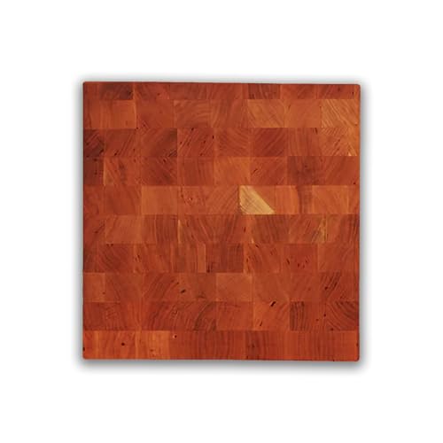 John Boos Cherry Wood End Grain Butcher Block Cutting Board,...