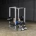 Body-Solid (GPR378 Power Rack - Heavy-Duty Steel Squat Cage with Adjustable Safety Bars and Chin-Up Bar for Home and Light Commercial Gym
