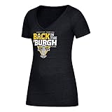 adidas Pittsburgh Penguins Reebok 2017 Stanley Cup Back in The 'Burgh T-Shirt Women's