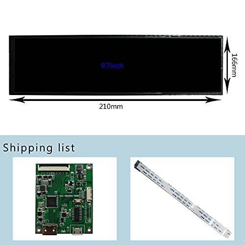 Image of VSDISPLAY 8.8 inch 1920X480 LCD Screen HSD088IPW1-A00 with Mipi Controller