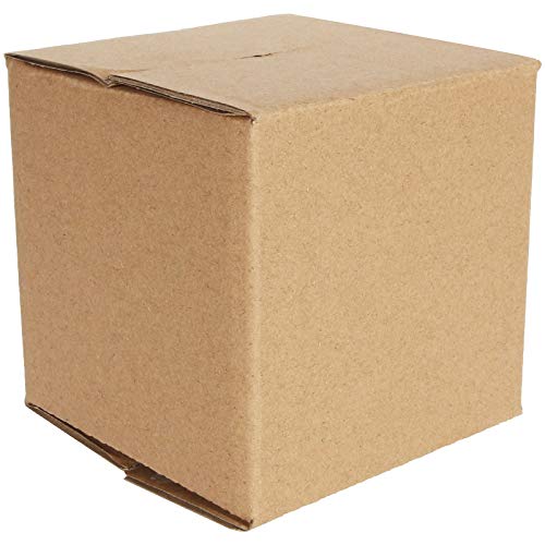 Shanqian SQUS-ZBOXES-50PCS-BROWN-201112 50 Pack 4 X 4 X 4 Inches Shipping Boxes Corrugated Boxes thumb #3