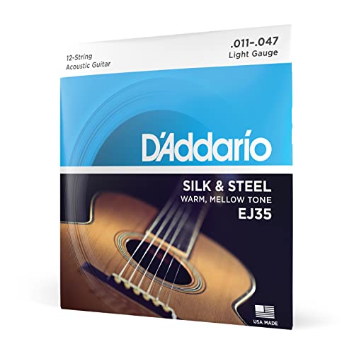 D\'Addario EJ35 12-Saiter Saitensatz 0,027 cm - 0,12 cm (.011 - .047 Zoll)