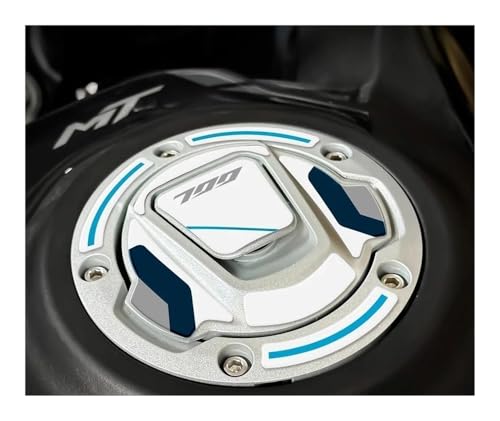 Autocollant réservoir moto pour 700MT ADV 2025 Nebula White