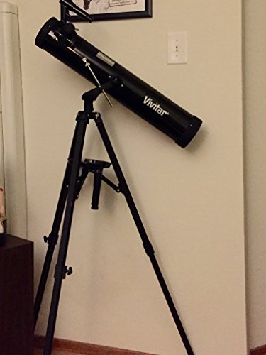 Vivitar TEL76700 76mm reflecting telescope with tripod