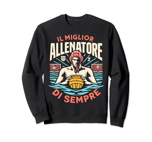 Miglior Allenatore Regalo Allenatore Pallanuoto Uomo Ragazzo Sudadera