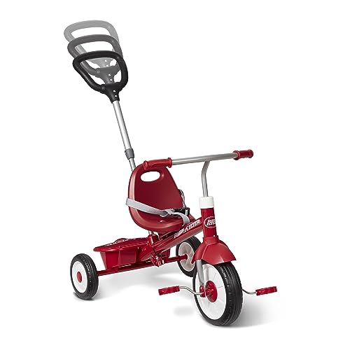 Radio Flyer 3-in-1 Stroll 'N Trike, rotes Dreirad für Kleinkinder, für 1,5–5 Jahre – Bild 4