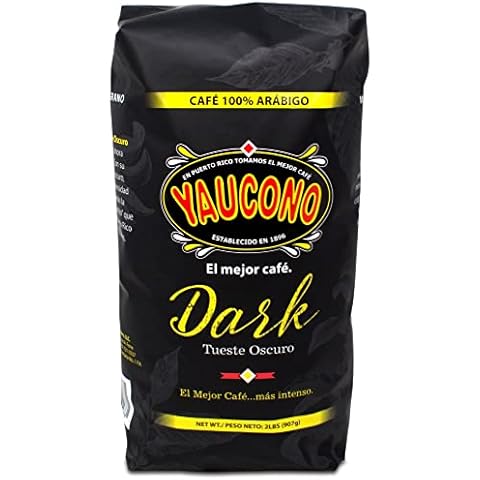 Yaucono Dark Roast Whole Bean Coffee, Puerto Rico, 100% Arabica, 2 Pound (Pack of 1) Cover
