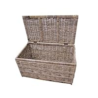 Bliss and Bloom Storage Chest Trunk Wicker Rattan Medium