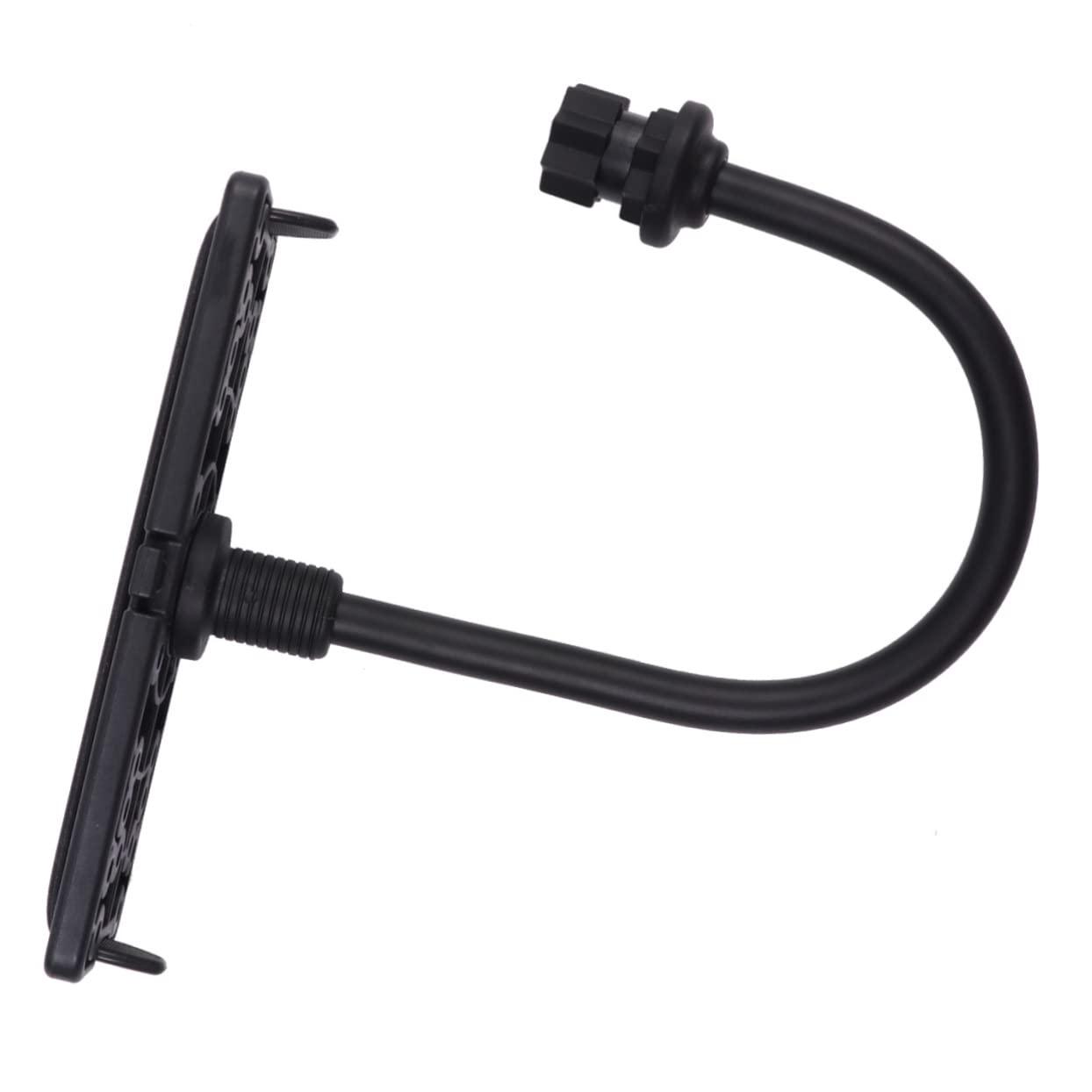 Toddmomy Halterung für Fischfinder Sucherhalter Montage Boot Halter für Fischfinder Klammer Zubehör Fischfinderhalter für Kajaks Fischfinderhalter zum Angeln Schwarz