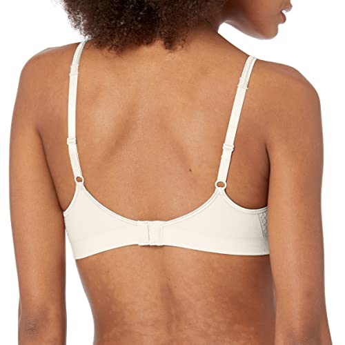 Image of Hanes Women's Seamless Wirefree Bra with Soft Padding and Convertible Straps