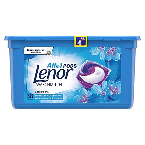 All-in-1 PODS Waschmittel, Aprilfrisch, (3 x 38) Waschladungen
