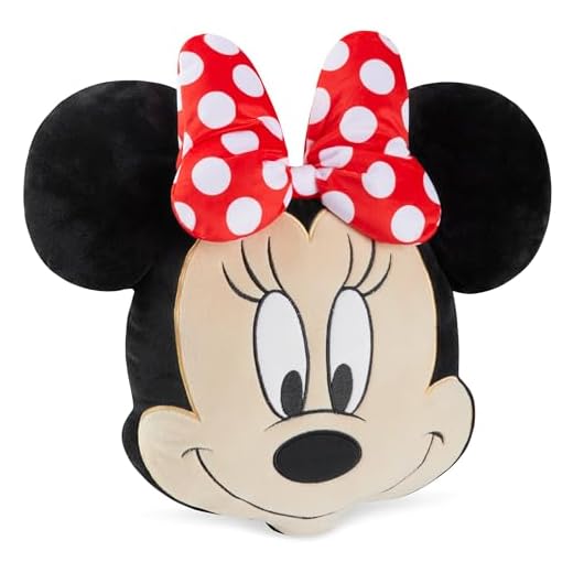 Cuscino Peluche Minnie Mouse 3D