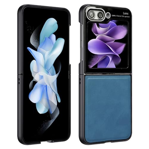 Coque Samsung Galaxy Z Flip5 antichoc et magnétique bleu ciel