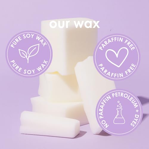 Image of Pet Safe Wax Melts for Dogs | Non Toxic Soy Wax Melts | Natural, Paraffin-Free, Clean Burning | Odor Eliminating Wax Cubes | Vanilla Cupcake