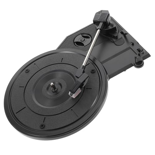 TOYANDONA Gramophone Vintage Turntable Movement Retro Vinyl Record Player Needle With Built-in Stereo Speakers Wear-resistant Record Player Turntable