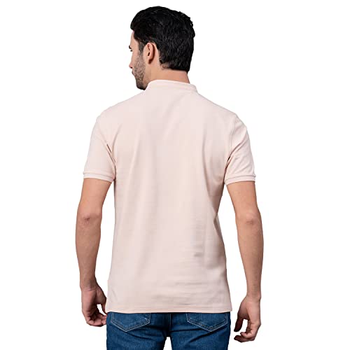 Image of Red Tape Henley Neck T-Shirt for Men | Comfortable & Breathable