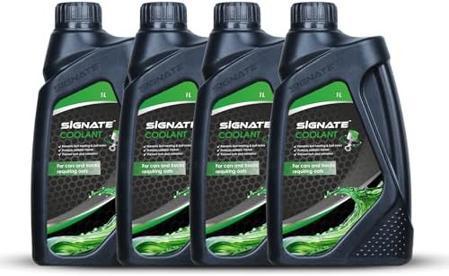 Signate Cars Engine Coolant Liquid - 1L (Pack 4)