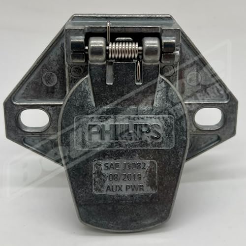 Belgrade Parts & Service, Inc. OEM Phillips Industries. 15-326 Liftgate Dual Pole Socket 150 Amps, Made of Zinc Die-Cast for Durability
