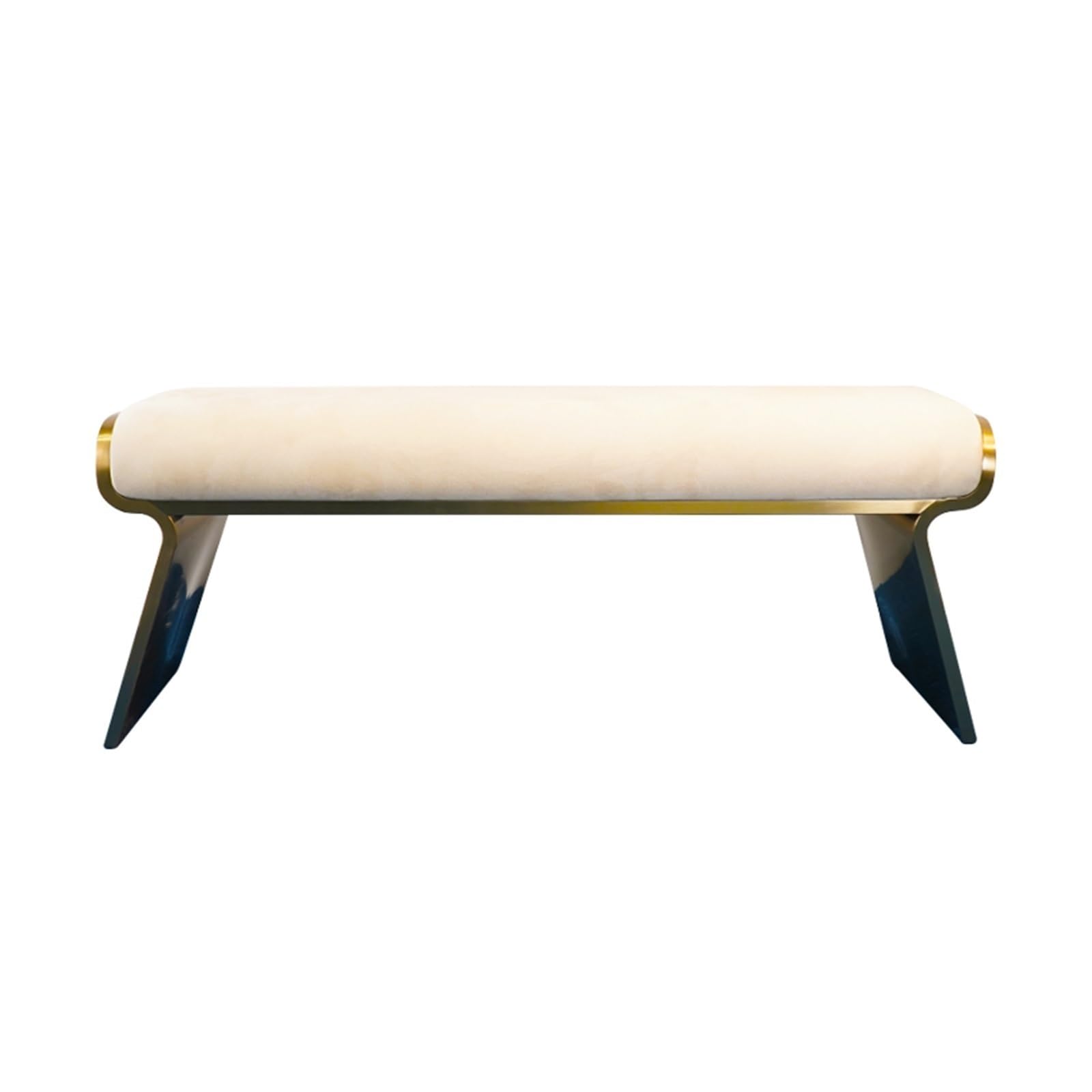 Foot Stool For Bed Bed Stool, Modern Upholstered Bed End Bench For Bedroom, Footstool Seat By Window, Shoe Changing Stool for Entrance Living Room Bed Step Stools For High Beds(160*36*45cm)