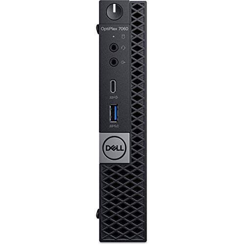 Image of Dell OptiPlex 7060 Micro Form Factor Desktop Computer Intel Core 8th Gen i7-8700T 2.40GHz 6-Core CPU 32GB DDR4-2666MHz Memory 1TB NVMe PCIe SSD Windows 10 Pro