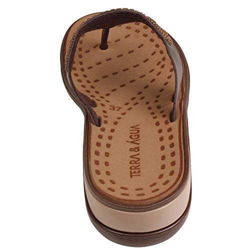 Tamanco Feminino Terra e Água 483800 Terra e Água 483800 - Café 39