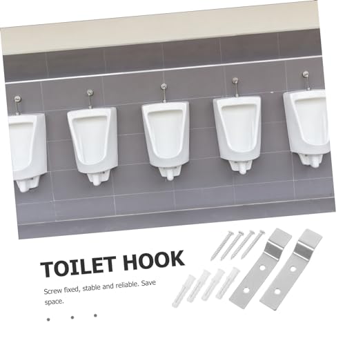 Soporte para orinal Hemobllo, soporte fijación pared, diseño ahorrador de espacio, para hombres miniatura 2
